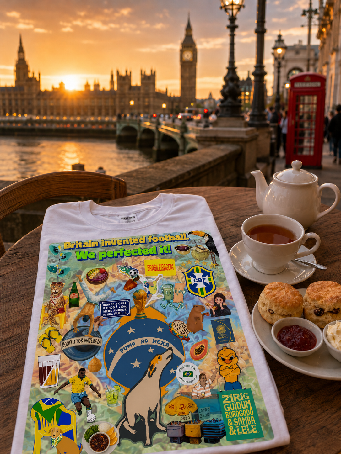 Brasil X Britain - O jogo nasceu lá, mas o Brasil o elevou a outro patamar!