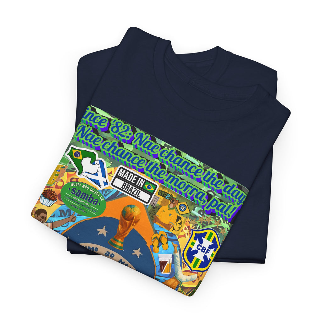 Unisex 100% Algodão OEKO-TEX® | Brasil x Escócia