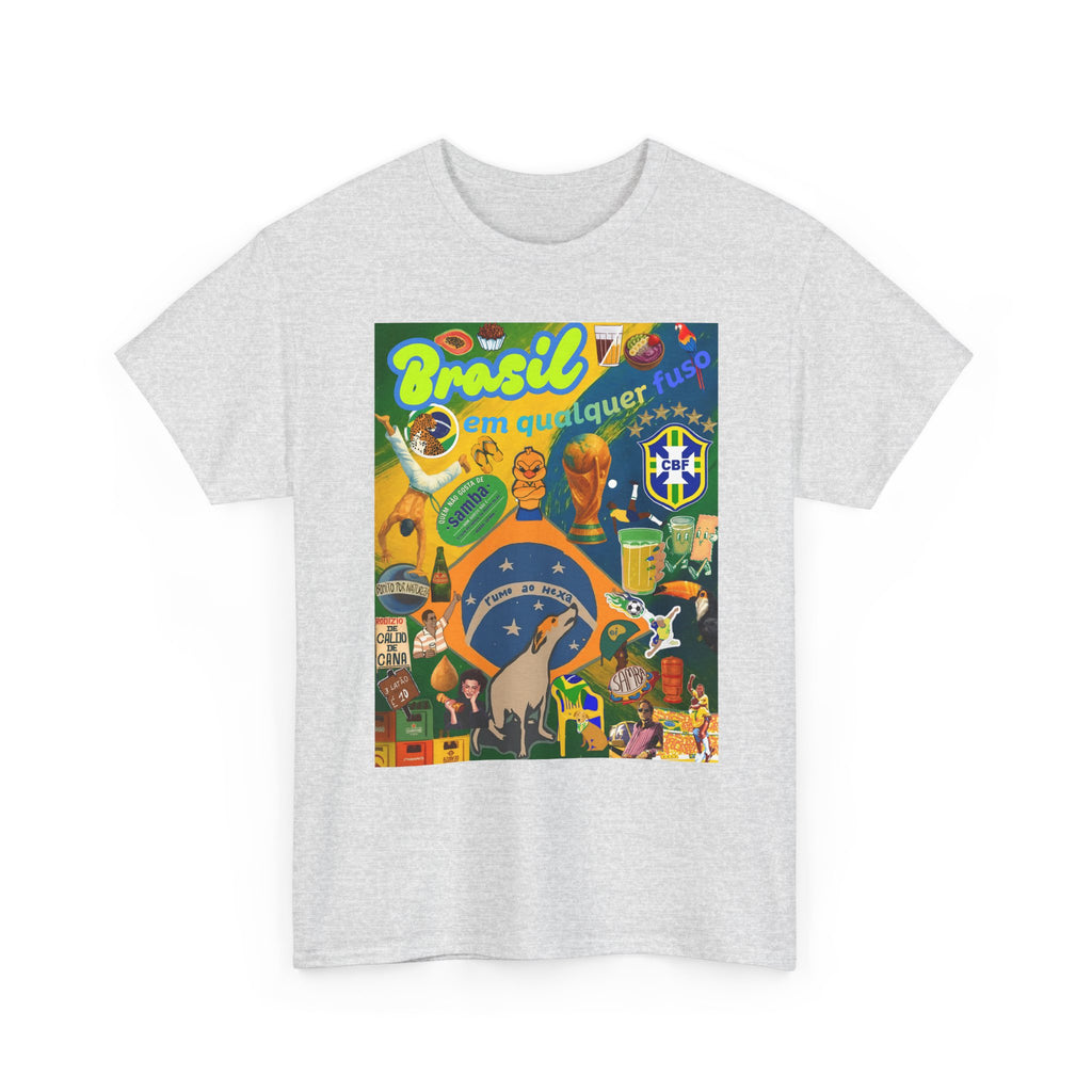 Unisex 100% Algodão OEKO-TEX®  | Brasil em qualquer fuso!