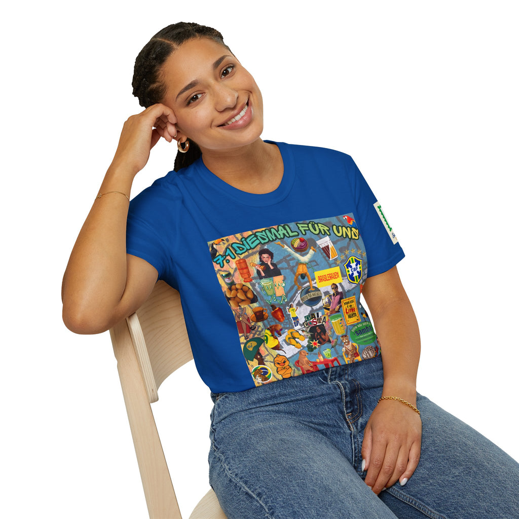 Unisex Graphic T-Shirt | Brasil x Alemanha