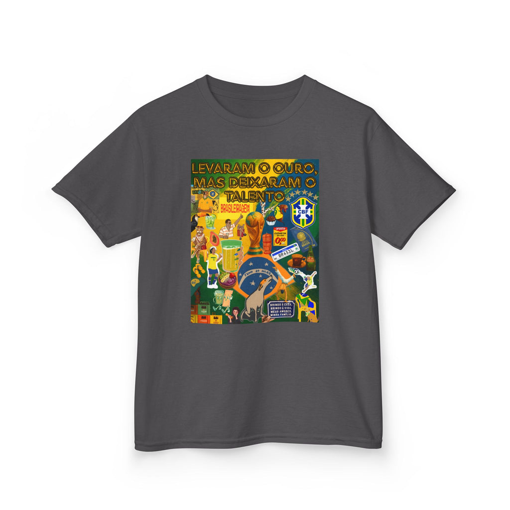 Unisex Kids 100% Algodão | Brasil x Portugal