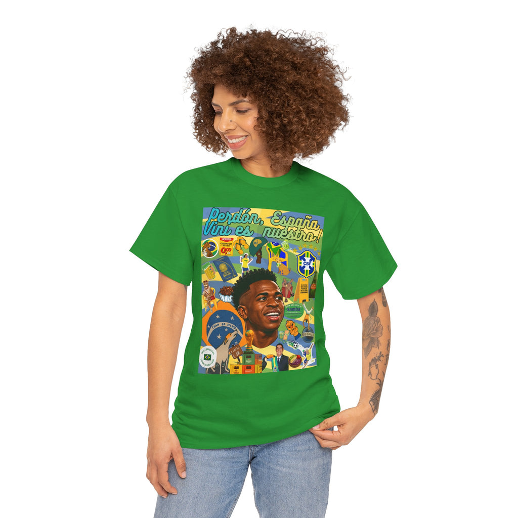 Unisex 100% Algodão OEKO-TEX®  | Brasil x Espanha