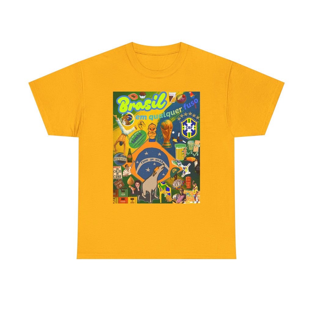 Unisex 100% Algodão OEKO-TEX®  | Brasil em qualquer fuso!