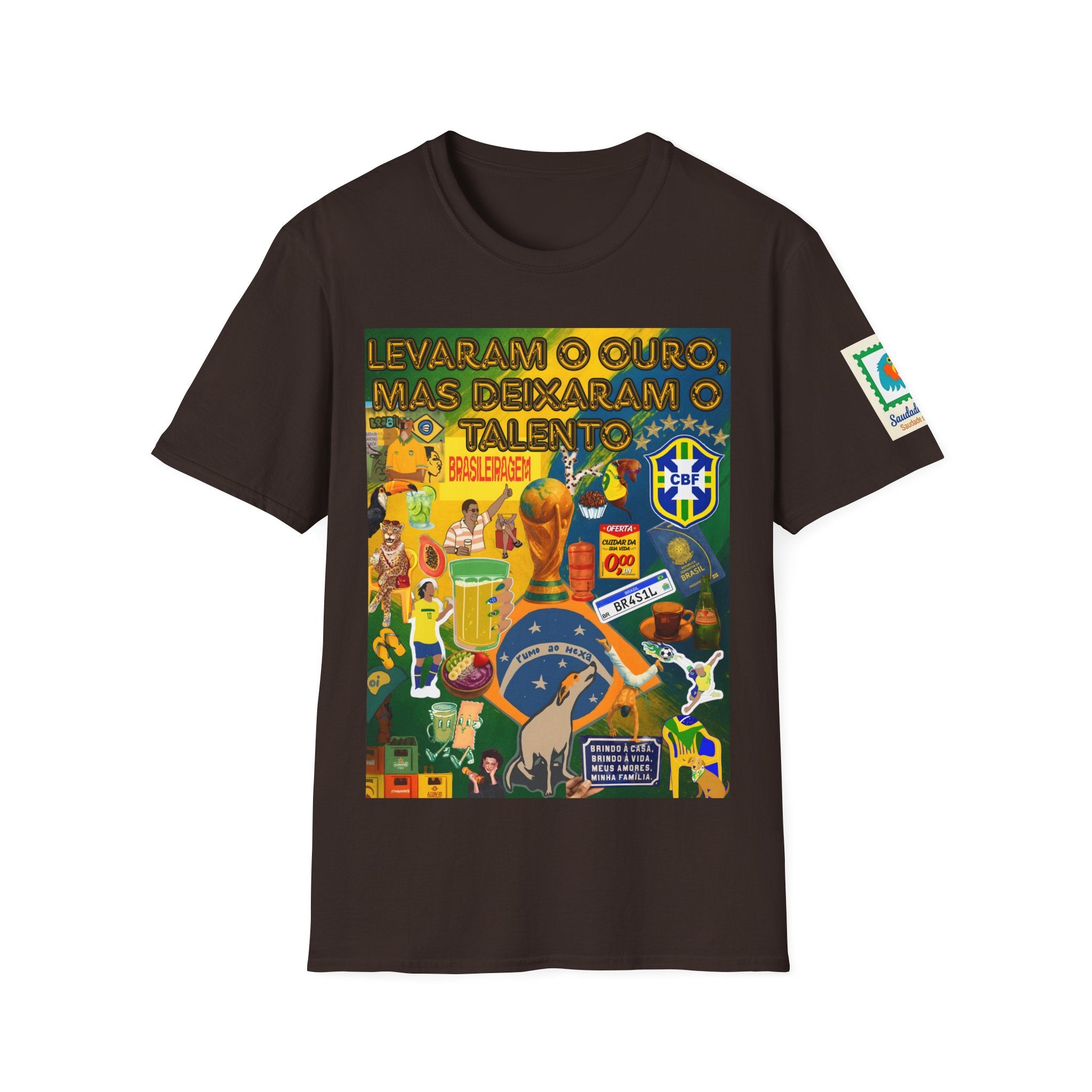 Unisex Graphic T-Shirt | Brasil x Portugal