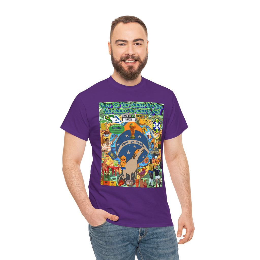 Unisex 100% Algodão OEKO-TEX® | Brasil x Escócia