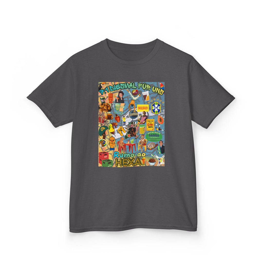 Unisex Kids 100% Algodão | Brasil x Alemanha