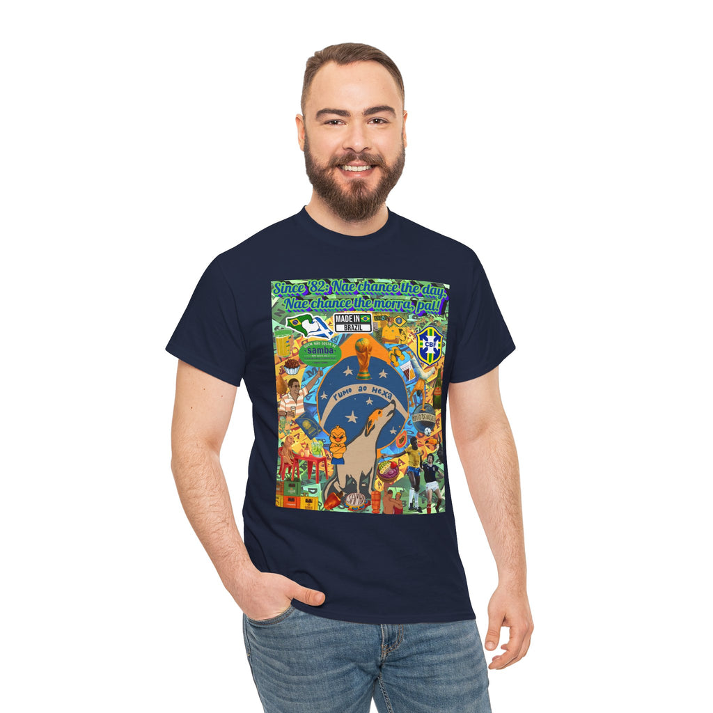 Unisex 100% Algodão OEKO-TEX® | Brasil x Escócia