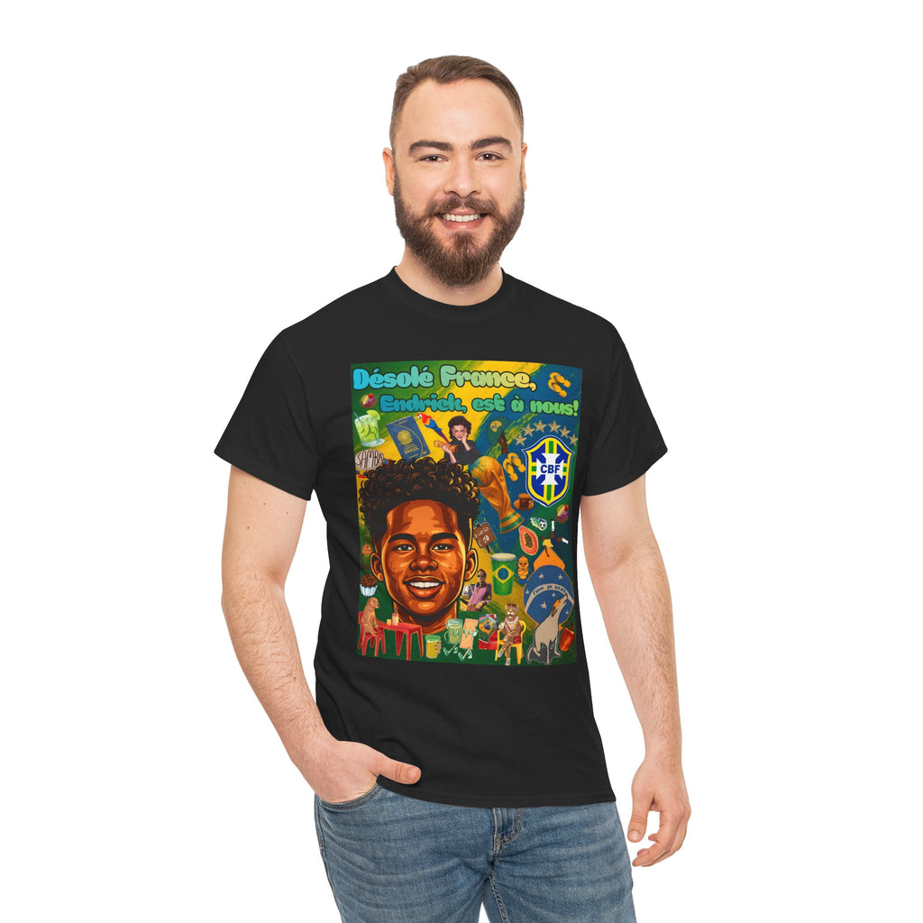 Unisex 100% Algodão OEKO-TEX®  | Brasil x França