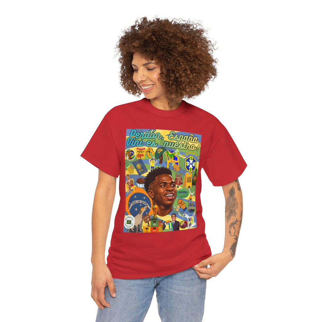 Unisex 100% Algodão OEKO-TEX®  | Brasil x Espanha