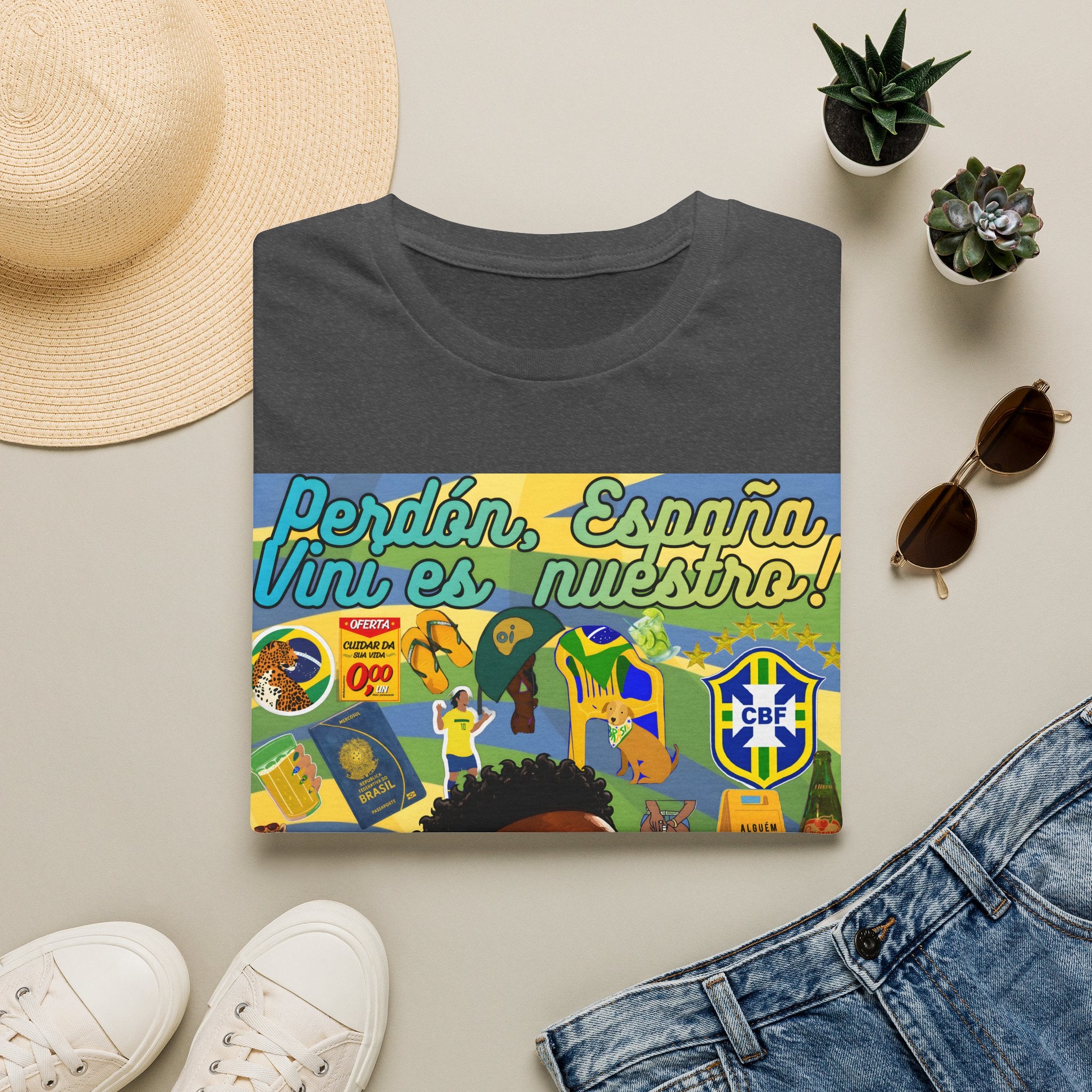 Unisex Graphic T-Shirt | Brasil x Espanha