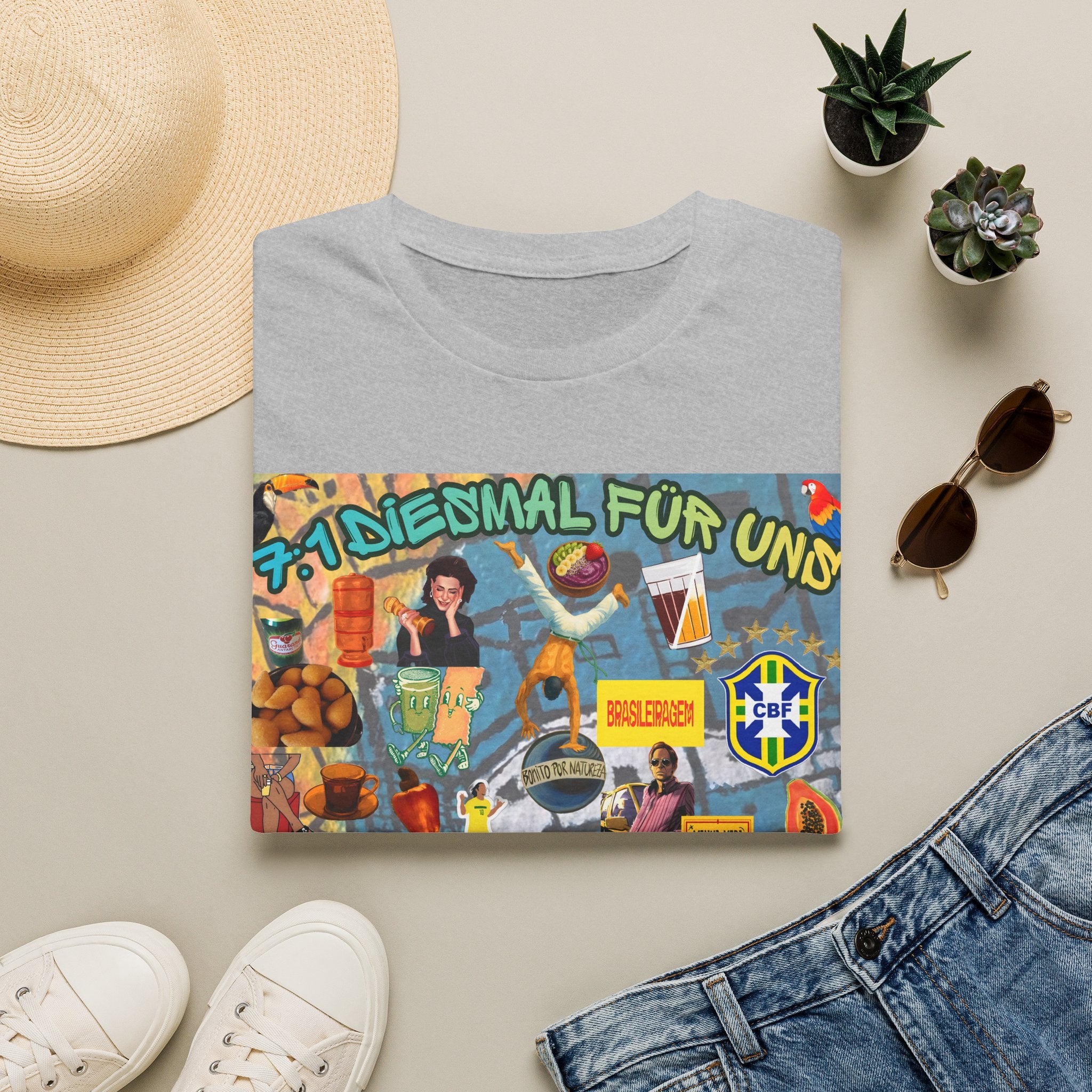 Unisex Graphic T-Shirt | Brasil x Alemanha