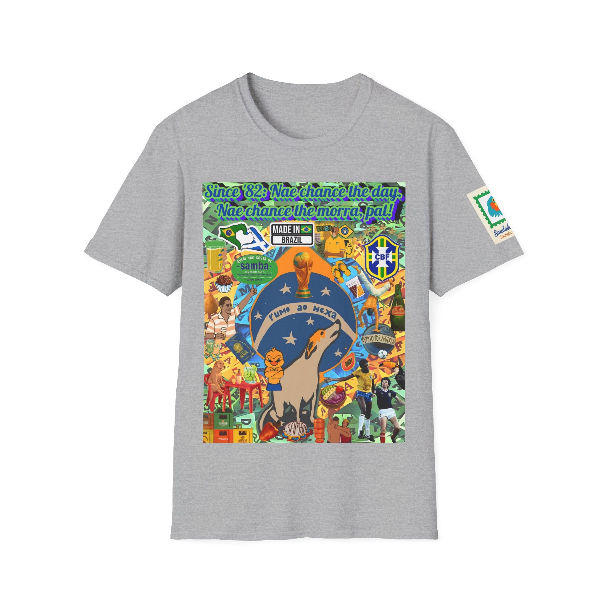 Unisex Graphic T-Shirt | Brasil x Escócia