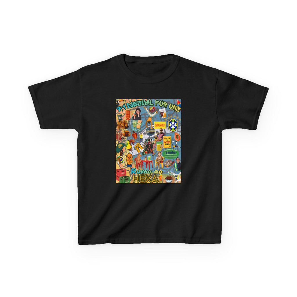 Unisex Kids 100% Algodão | Brasil x Alemanha
