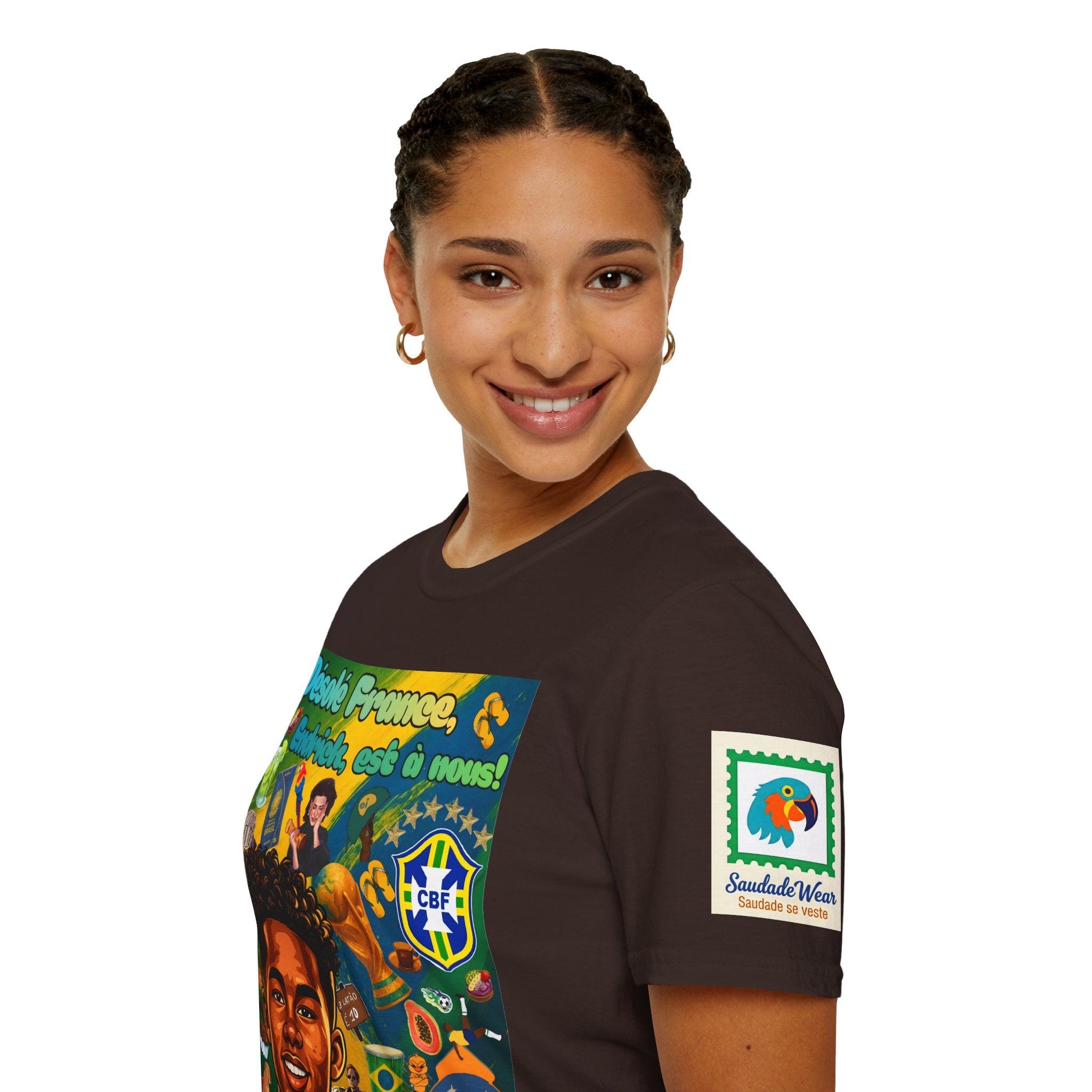 Unisex Graphic T-Shirt | Brasil x França