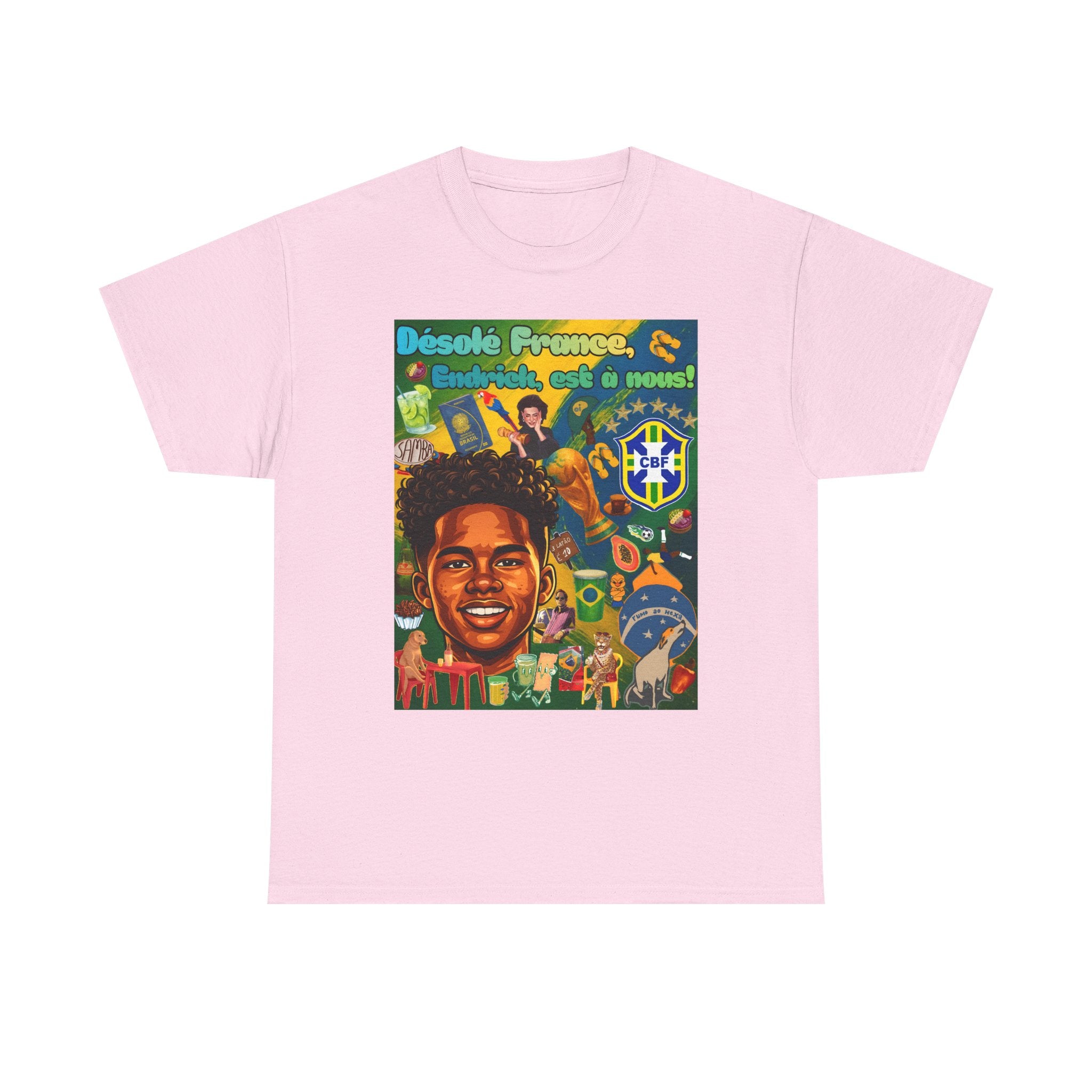 Unisex 100% Algodão OEKO-TEX®  | Brasil x França