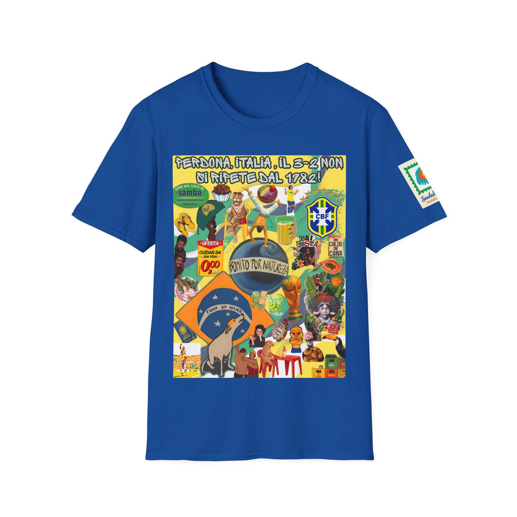 Unisex Graphic T-Shirt | Brasil x Itália