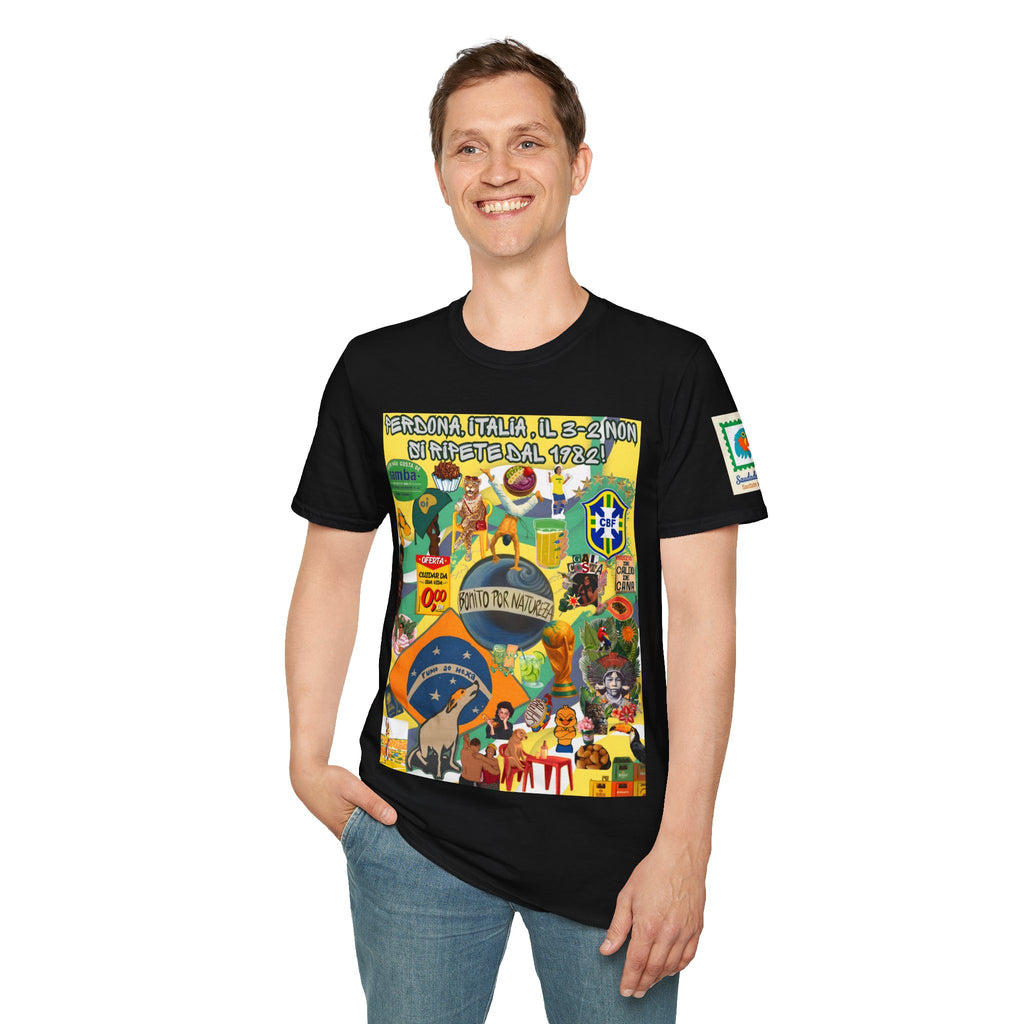 Unisex Graphic T-Shirt | Brasil x Itália