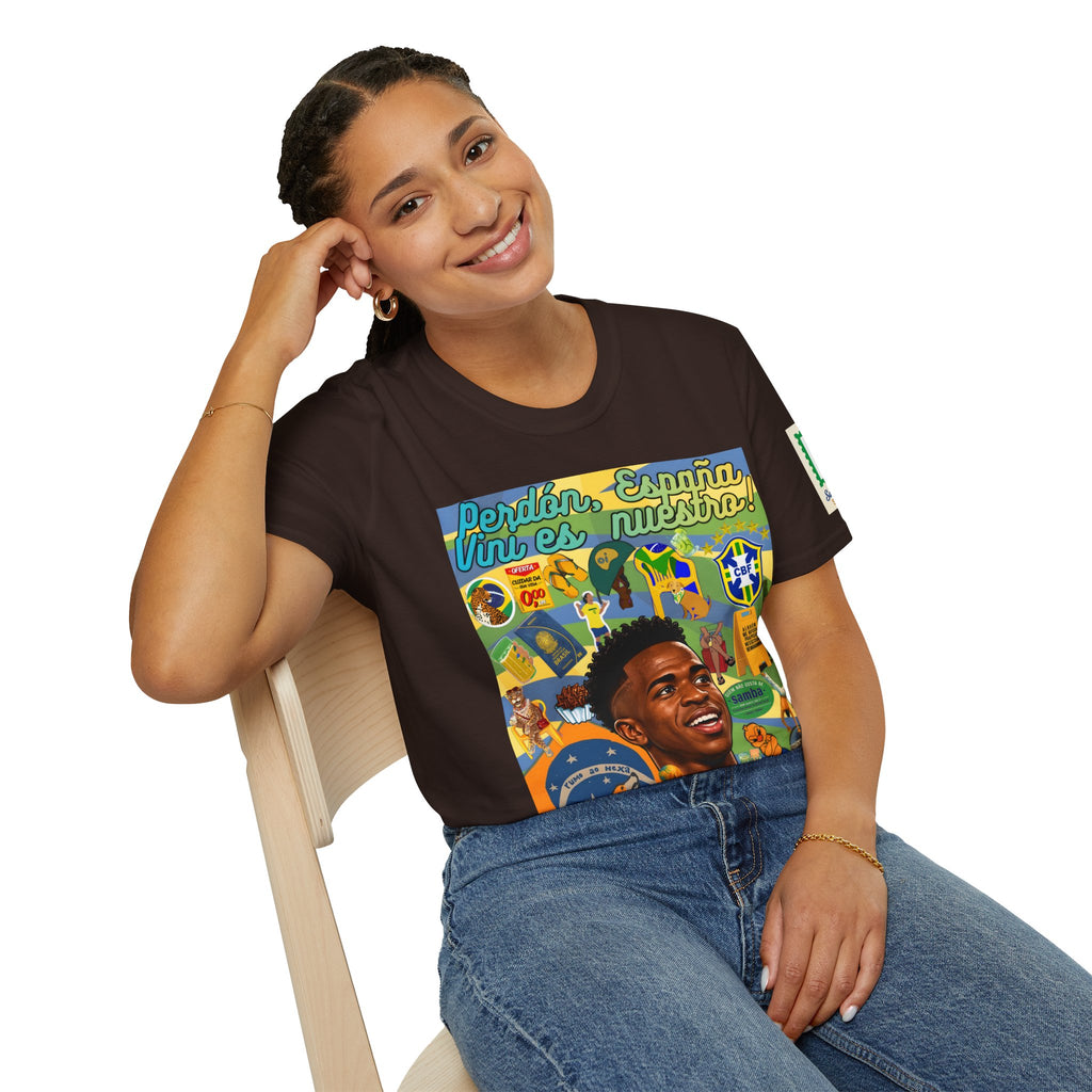 Unisex Graphic T-Shirt | Brasil x Espanha