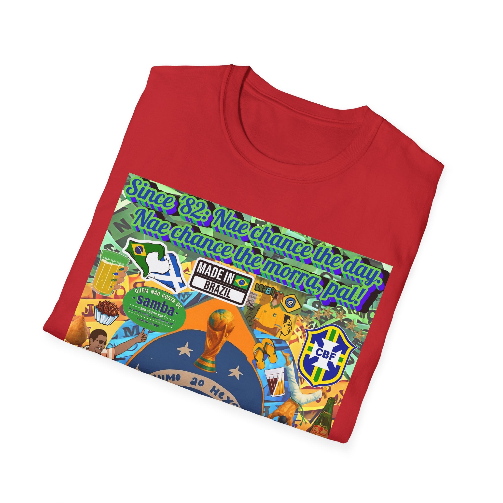 Unisex Graphic T-Shirt | Brasil x Escócia