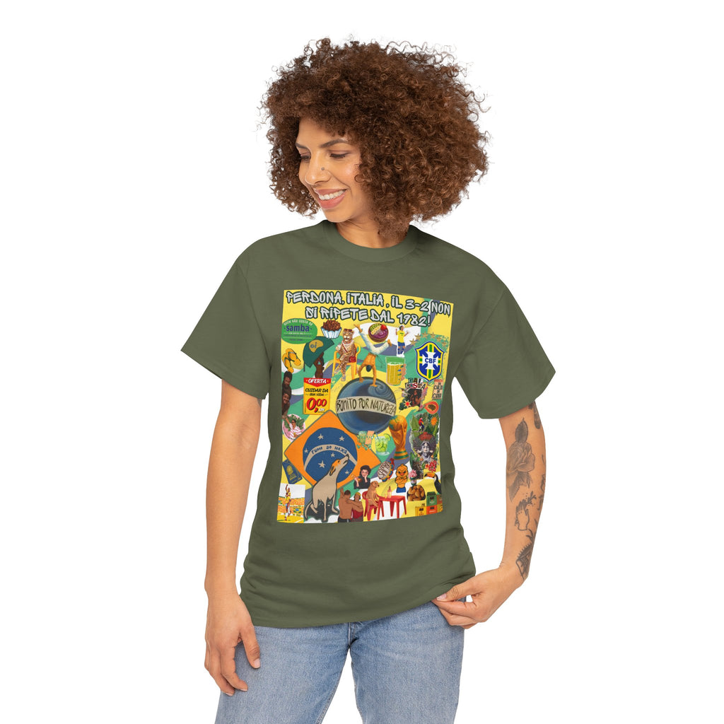 Unisex 100% Algodão OEKO-TEX® | Brasil x Itália