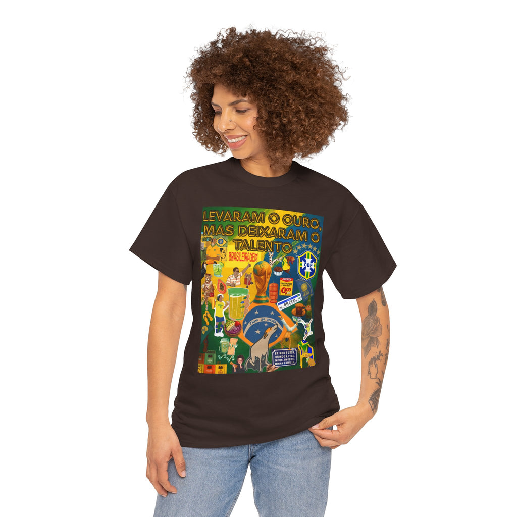 Unisex 100% Algodão OEKO-TEX®  | Brasil x Portugal
