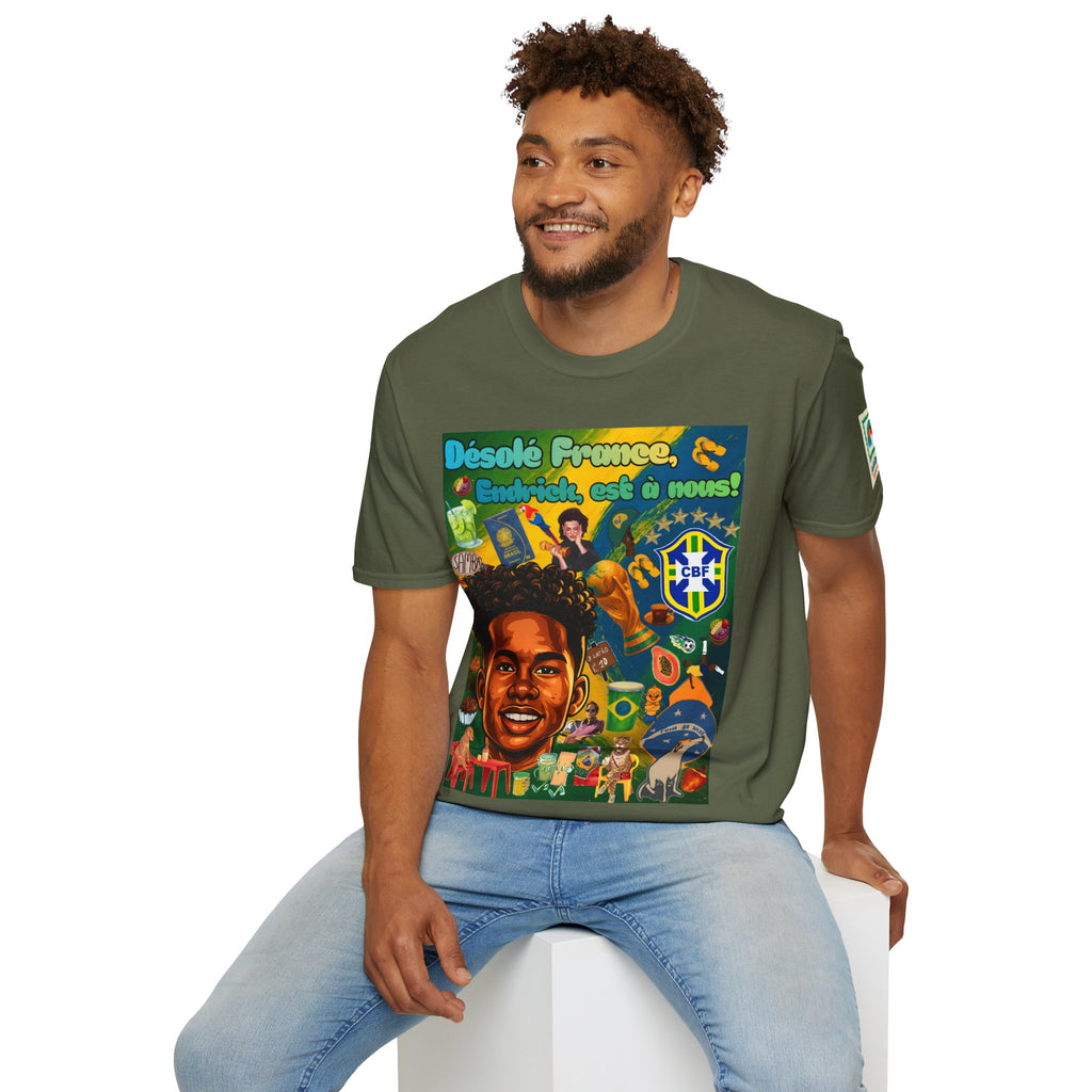 Unisex Graphic T-Shirt | Brasil x França