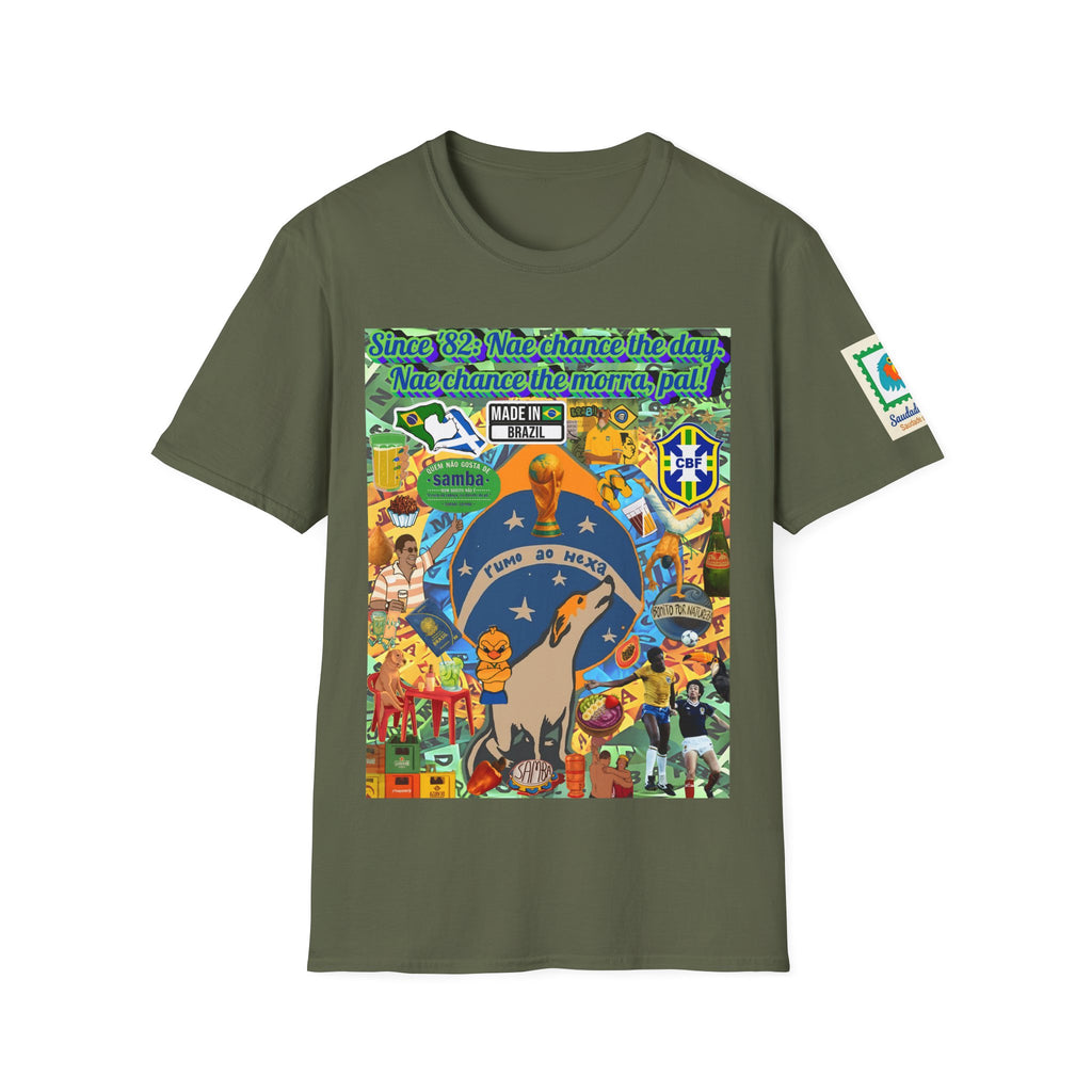 Unisex Graphic T-Shirt | Brasil x Escócia