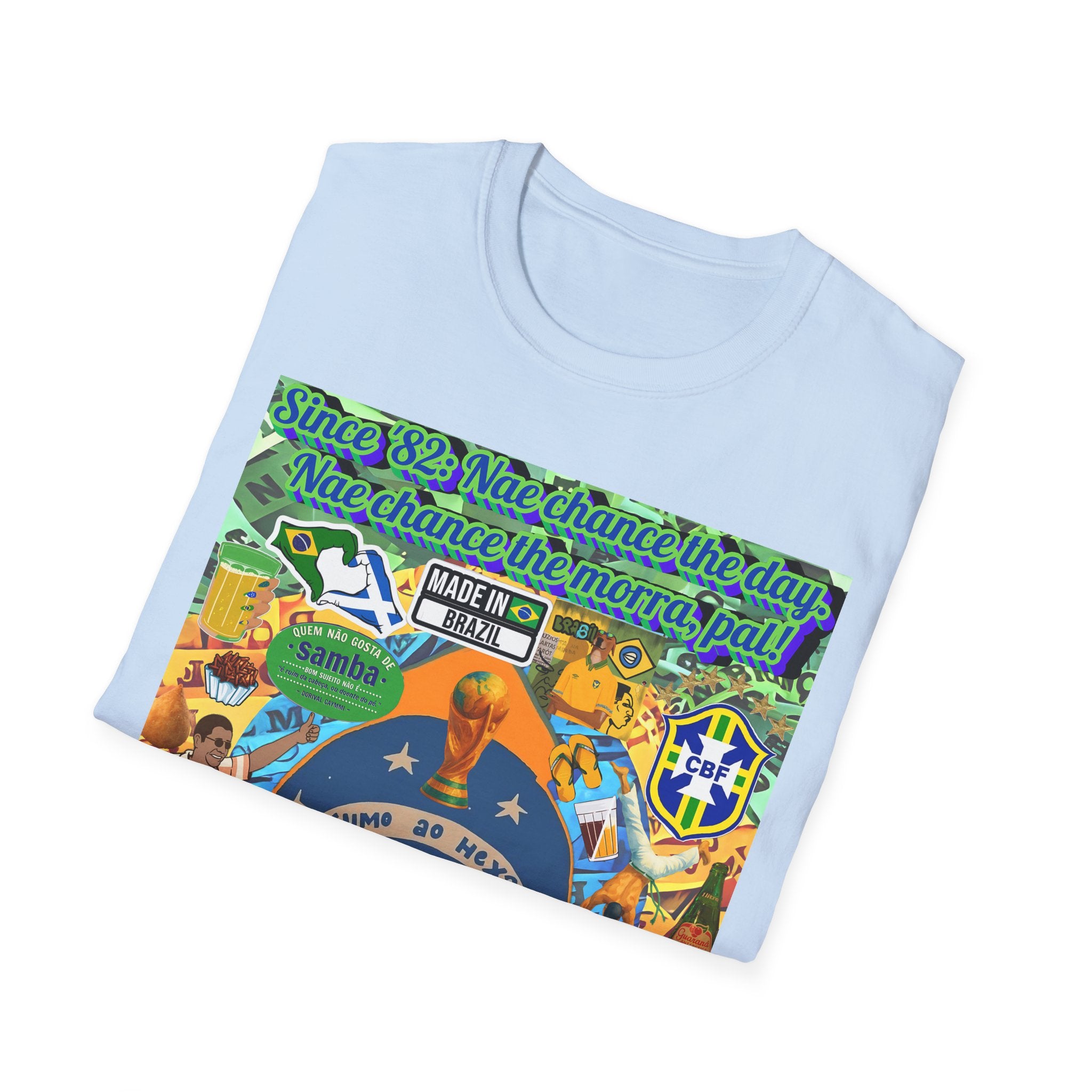 Unisex Graphic T-Shirt | Brasil x Escócia