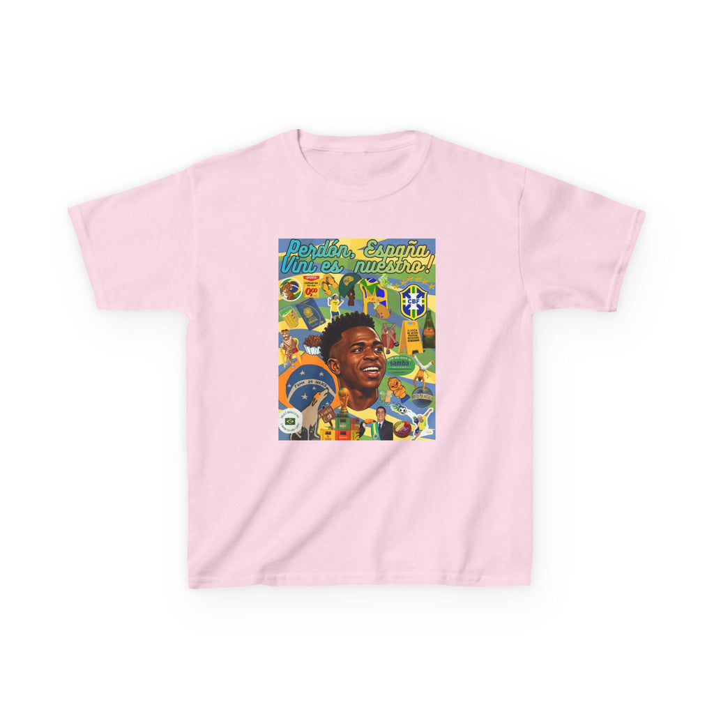 Unisex Kids 100% Algodão | Brasil x Espanha