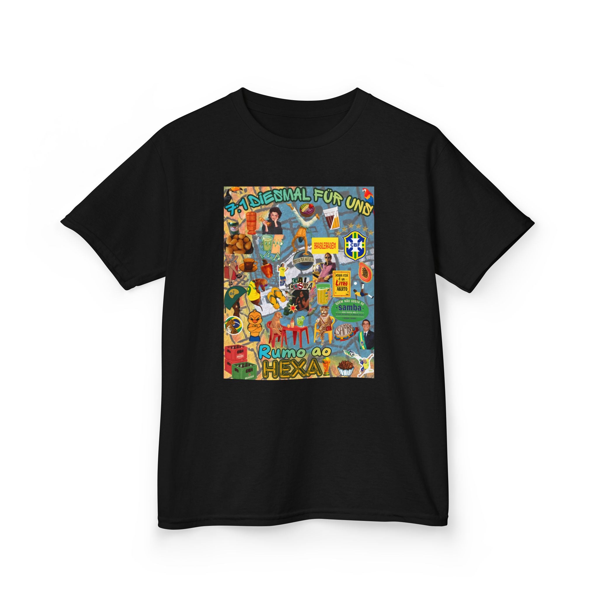 Unisex Kids 100% Algodão | Brasil x Alemanha