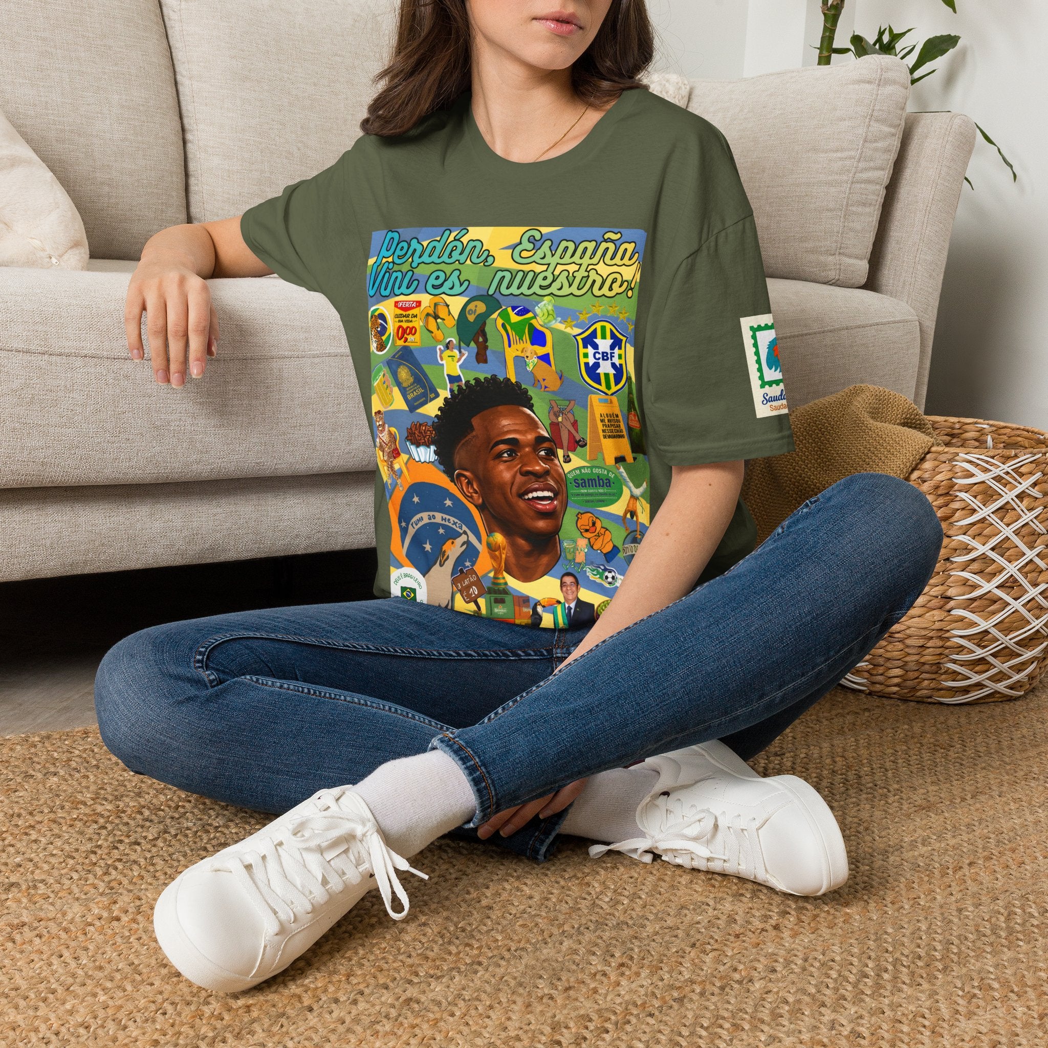 Unisex Graphic T-Shirt | Brasil x Espanha