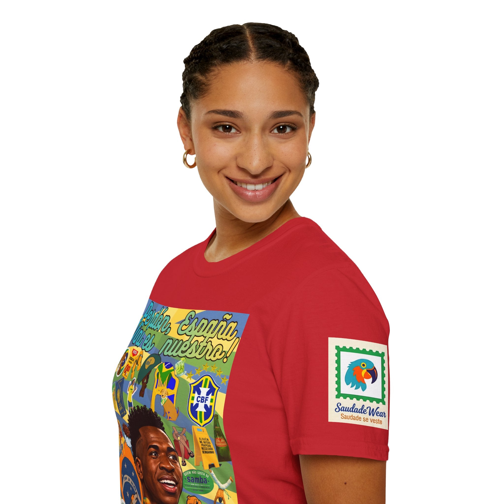 Unisex Graphic T-Shirt | Brasil x Espanha