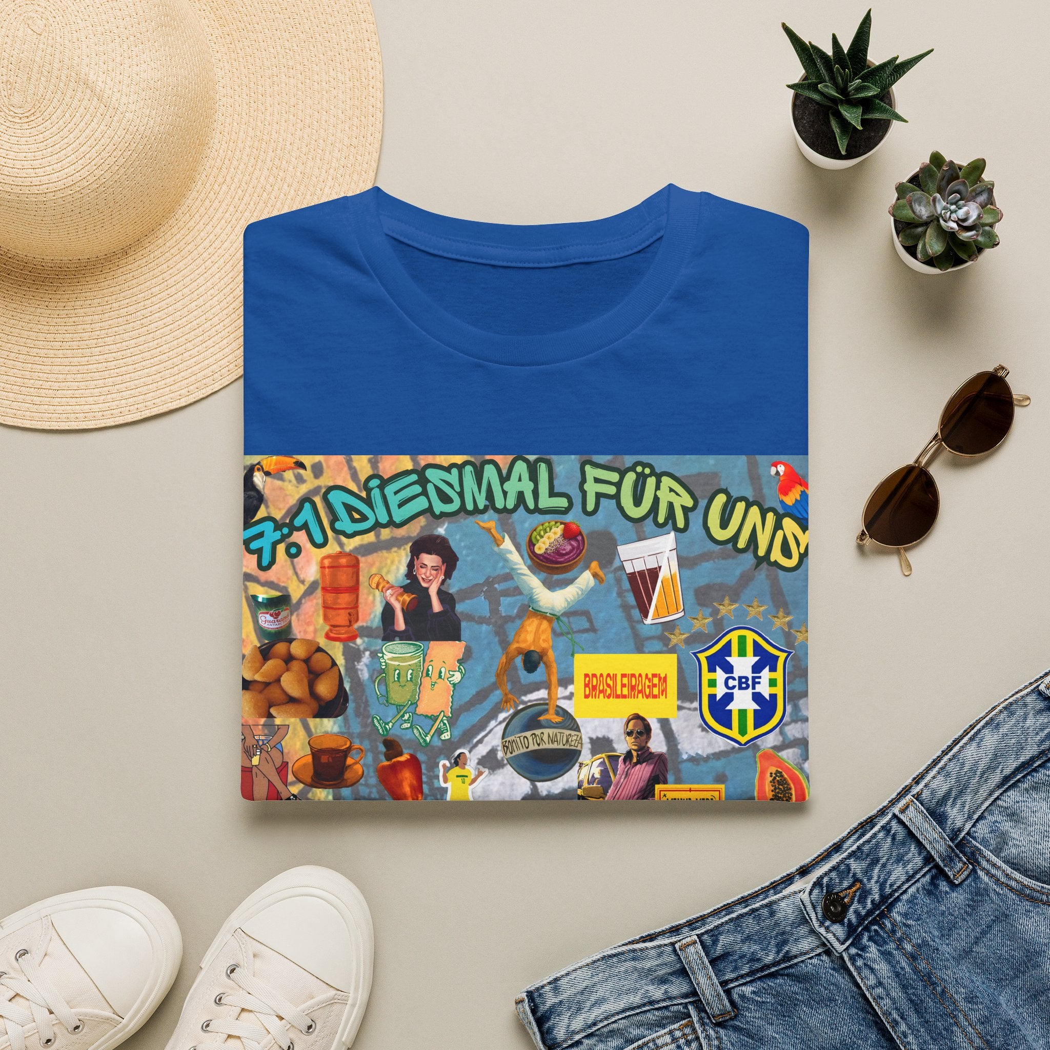 Unisex Graphic T-Shirt | Brasil x Alemanha