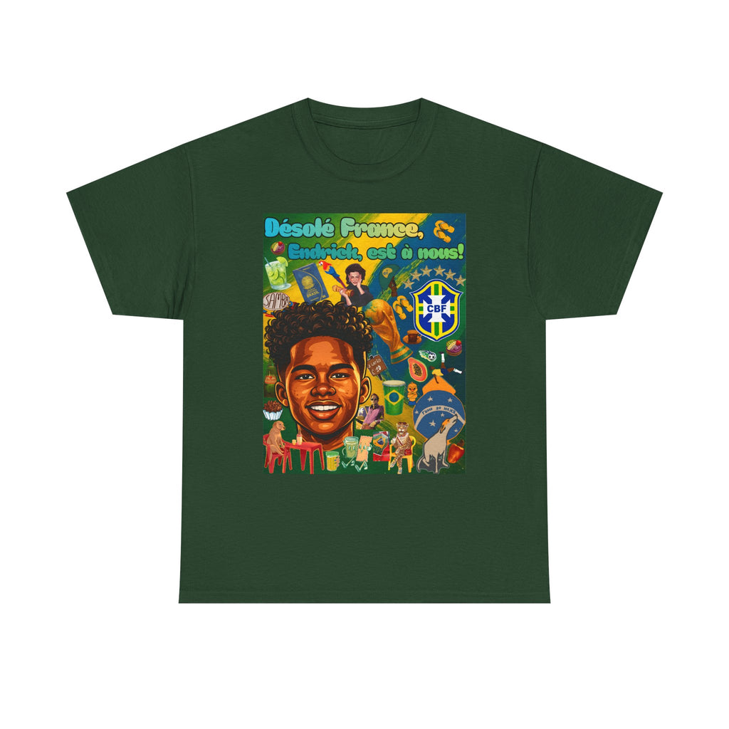 Unisex 100% Algodão OEKO-TEX®  | Brasil x França