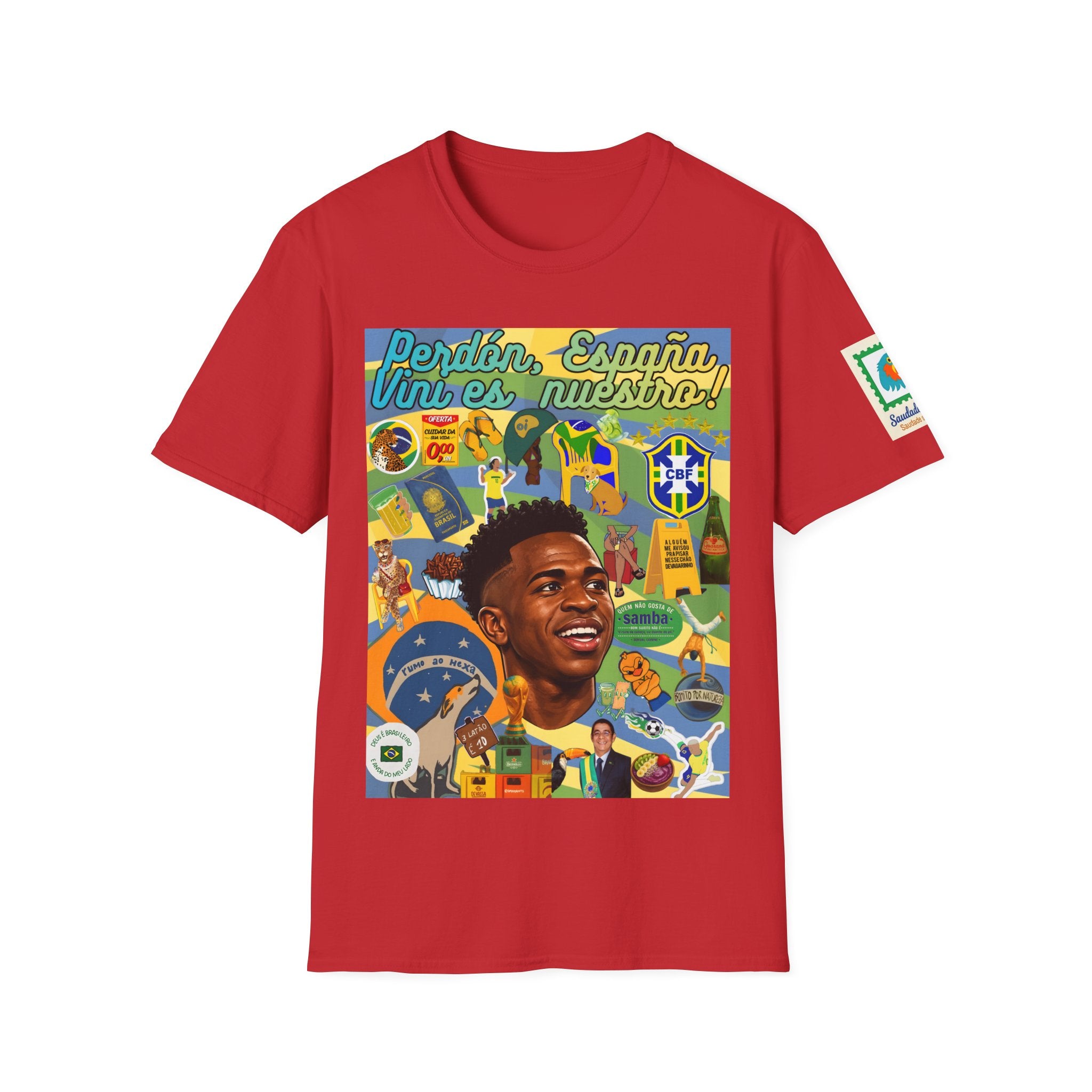 Unisex Graphic T-Shirt | Brasil x Espanha