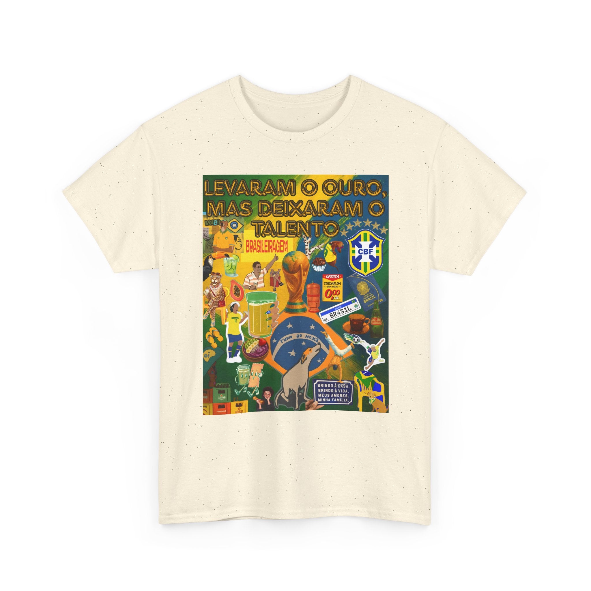 Unisex 100% Algodão OEKO-TEX®  | Brasil x Portugal