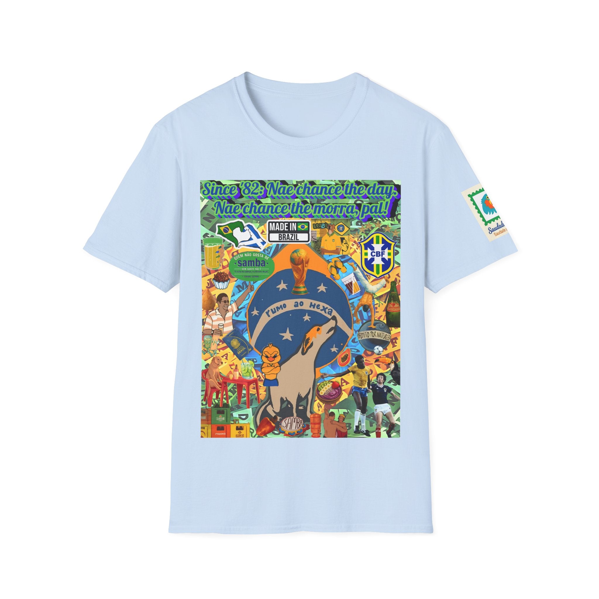 Unisex Graphic T-Shirt | Brasil x Escócia