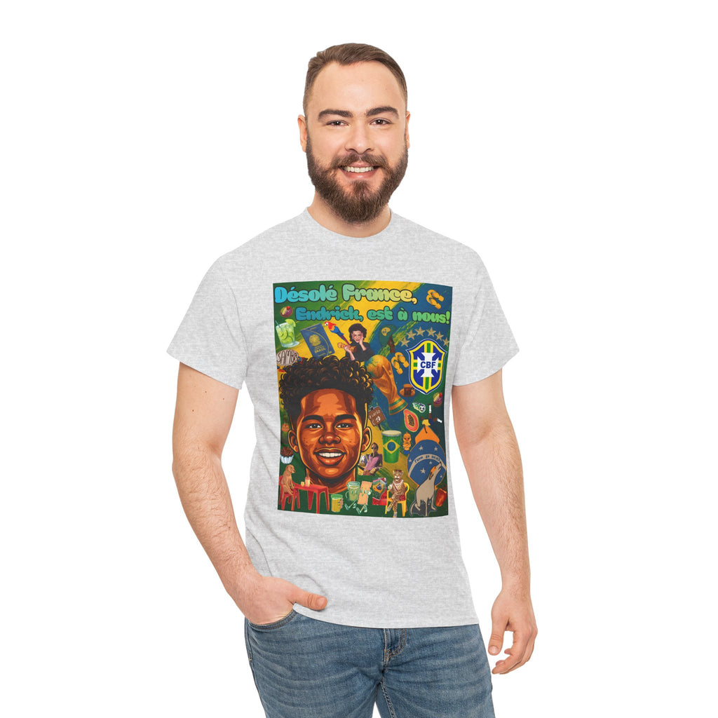 Unisex 100% Algodão OEKO-TEX®  | Brasil x França