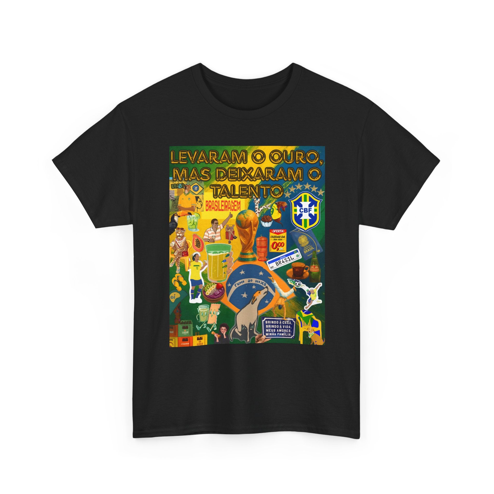 Unisex 100% Algodão OEKO-TEX®  | Brasil x Portugal
