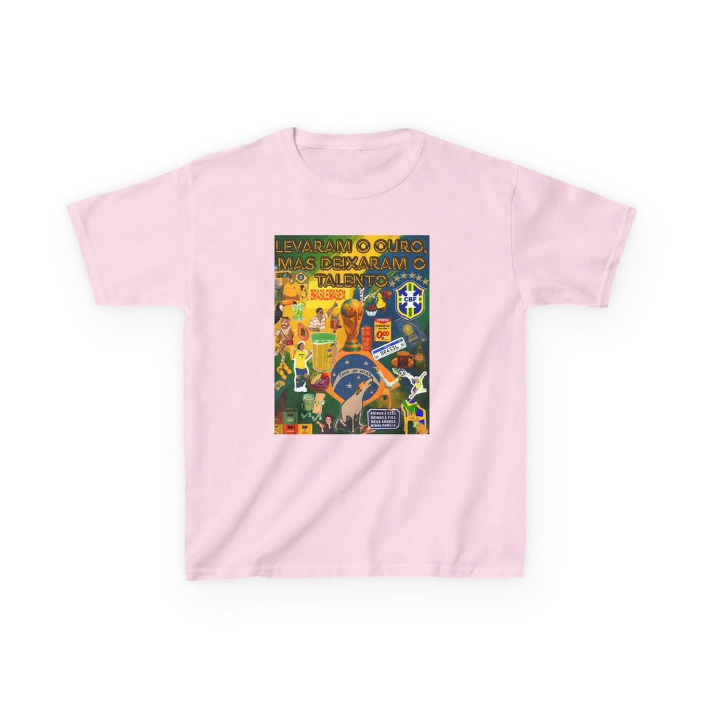 Unisex Kids 100% Algodão | Brasil x Portugal