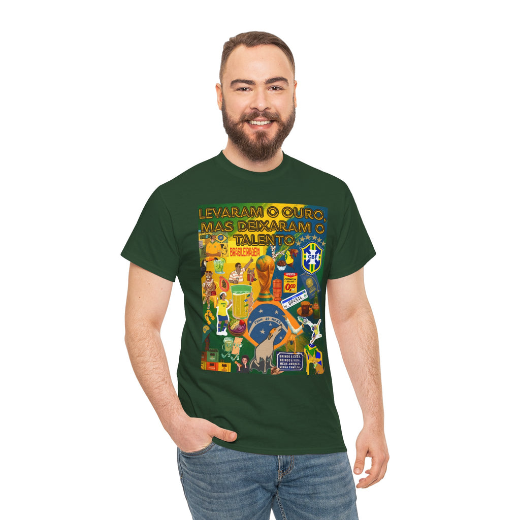 Unisex 100% Algodão OEKO-TEX®  | Brasil x Portugal