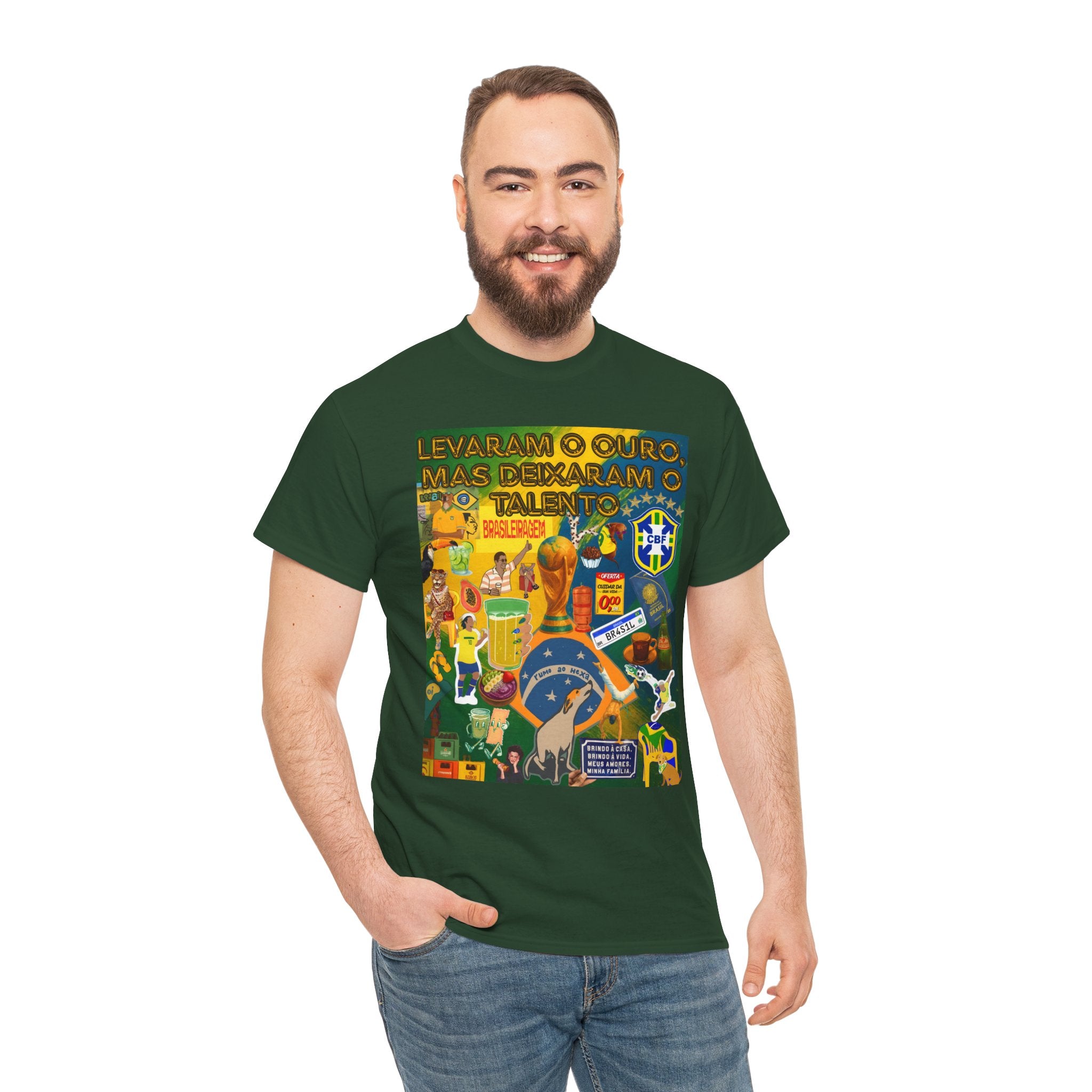 Unisex 100% Algodão OEKO-TEX®  | Brasil x Portugal