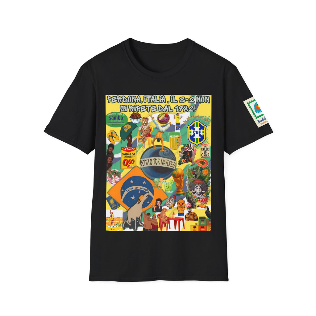 Unisex Graphic T-Shirt | Brasil x Itália