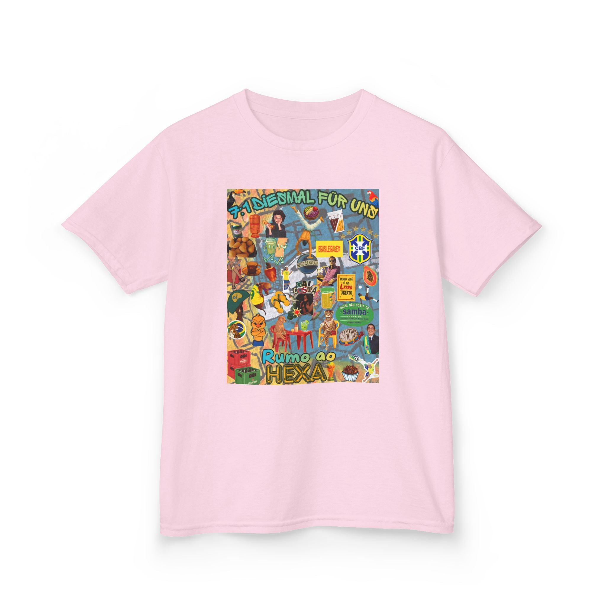 Unisex Kids 100% Algodão | Brasil x Alemanha