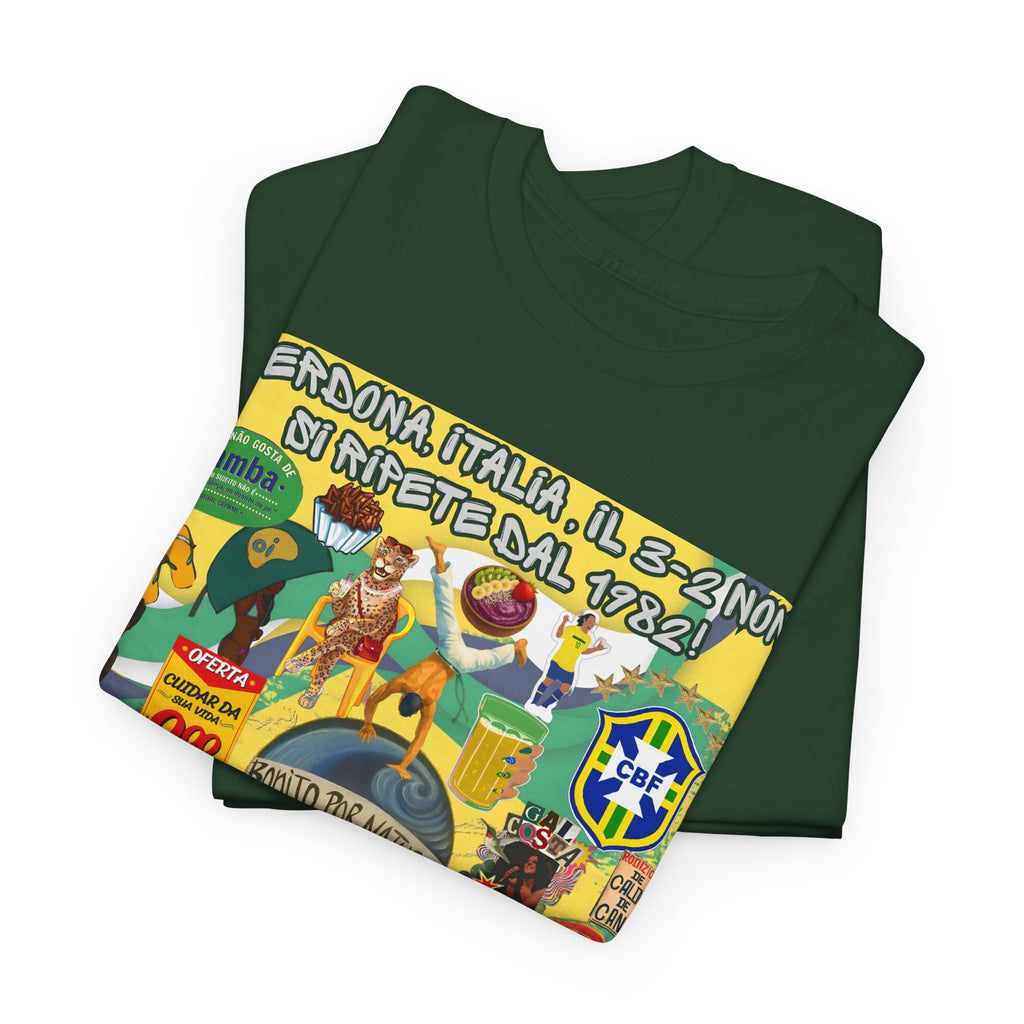 Unisex 100% Algodão OEKO-TEX® | Brasil x Itália