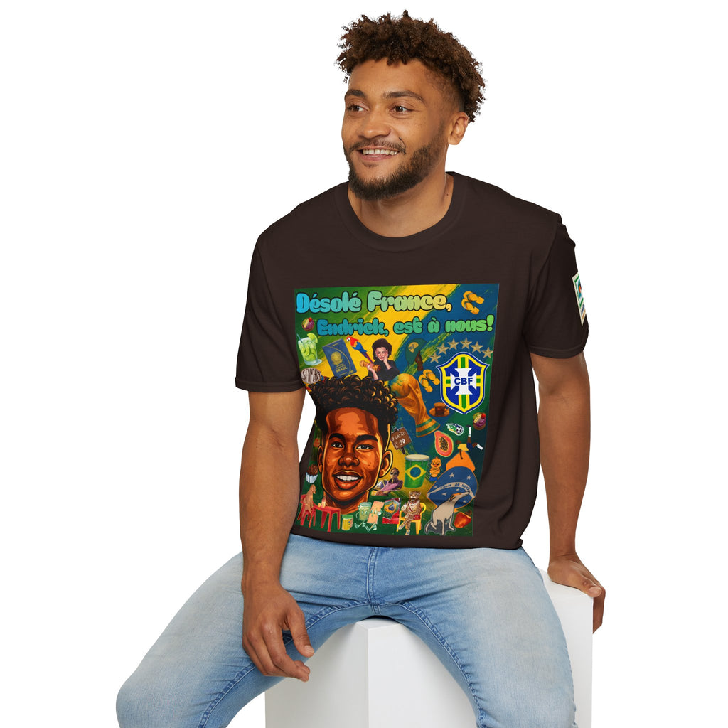 Unisex Graphic T-Shirt | Brasil x França