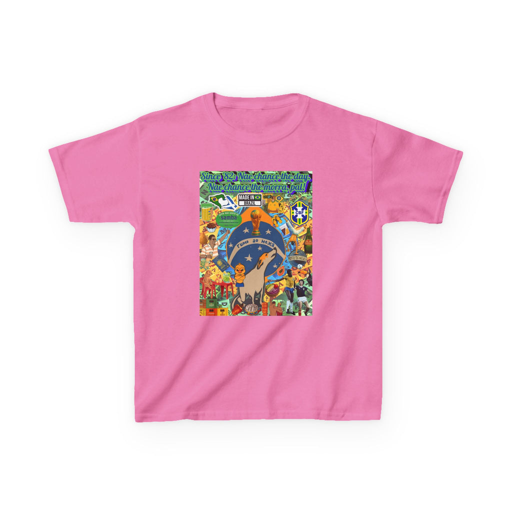 Unisex Kids 100% Algodão- Brasil x Escócia