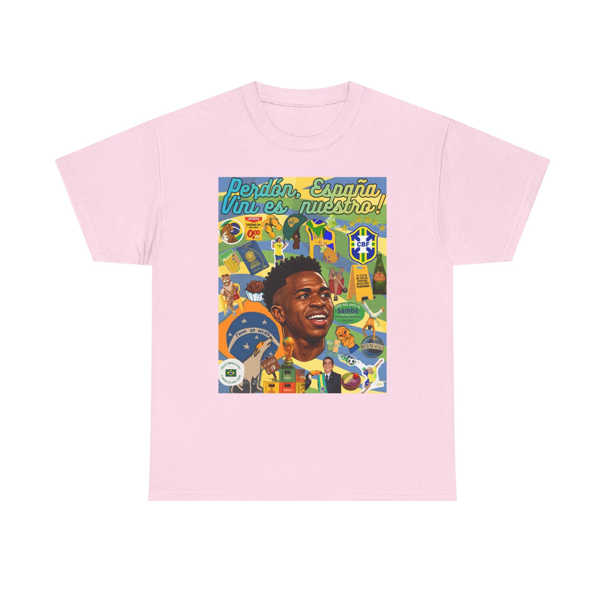 Unisex 100% Algodão OEKO-TEX®  | Brasil x Espanha