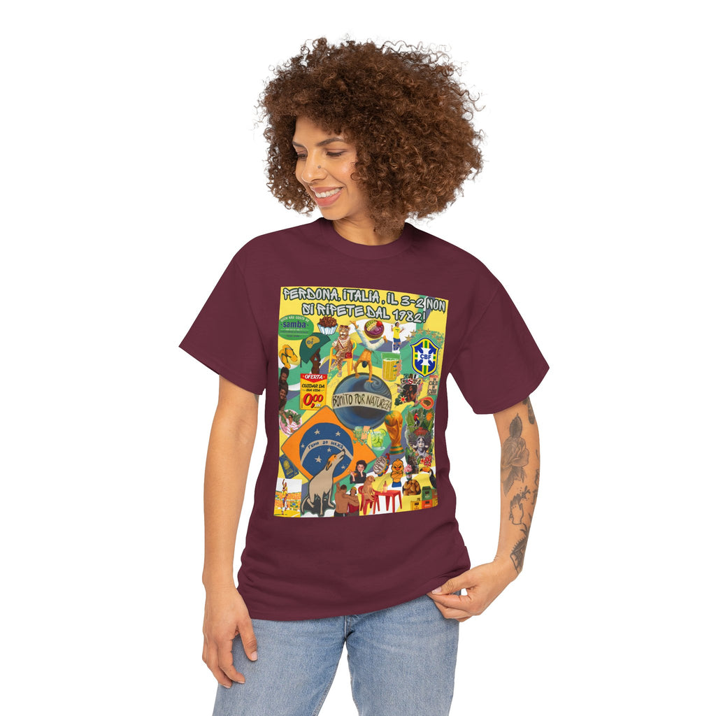 Unisex 100% Algodão OEKO-TEX® | Brasil x Itália