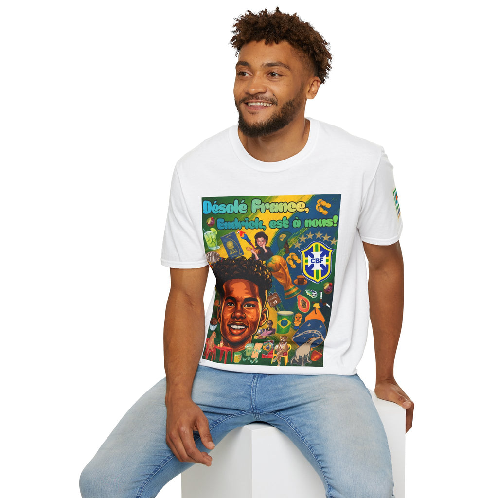 Unisex Graphic T-Shirt | Brasil x França